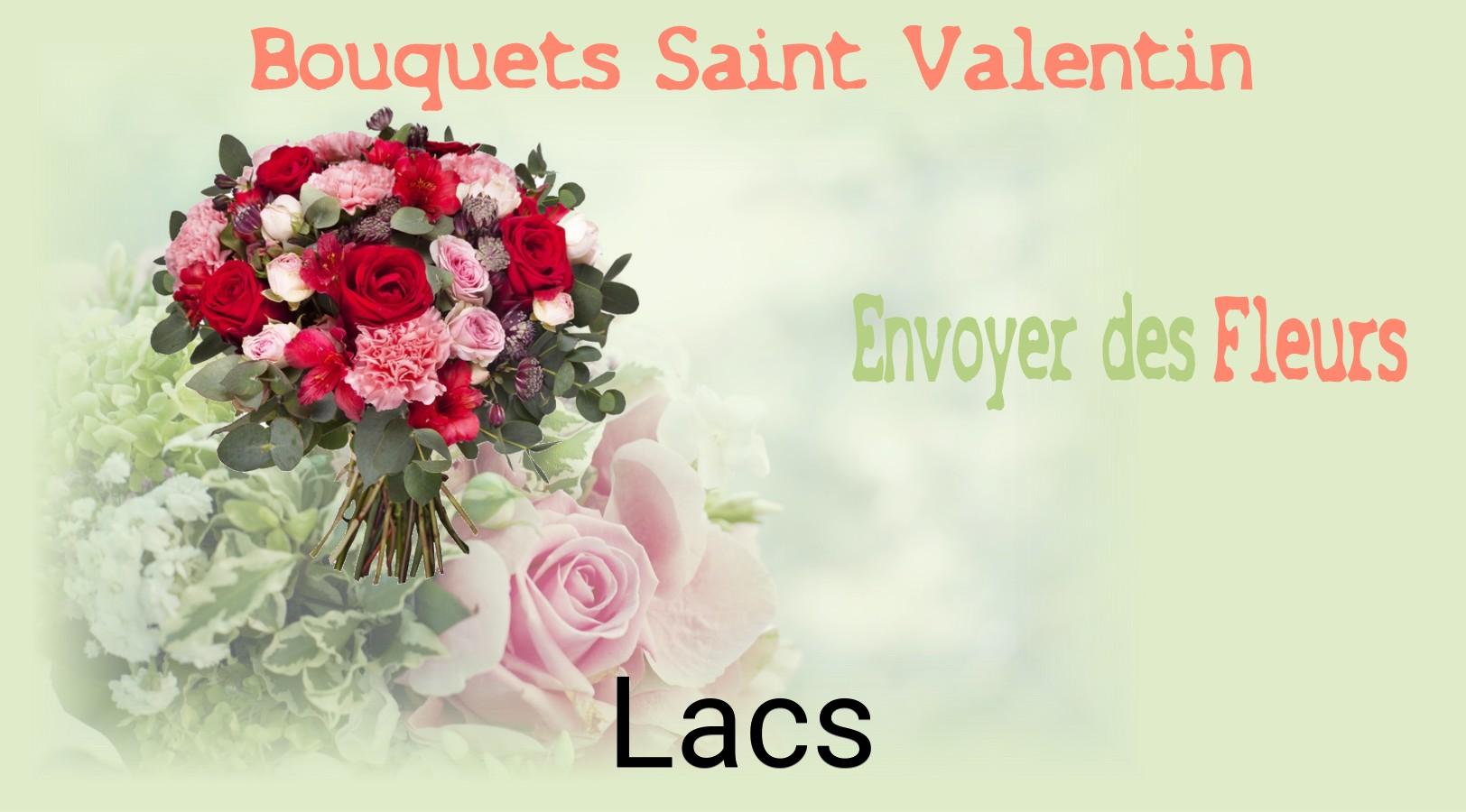 Roses de Saint-Valentin livrées à Lacs